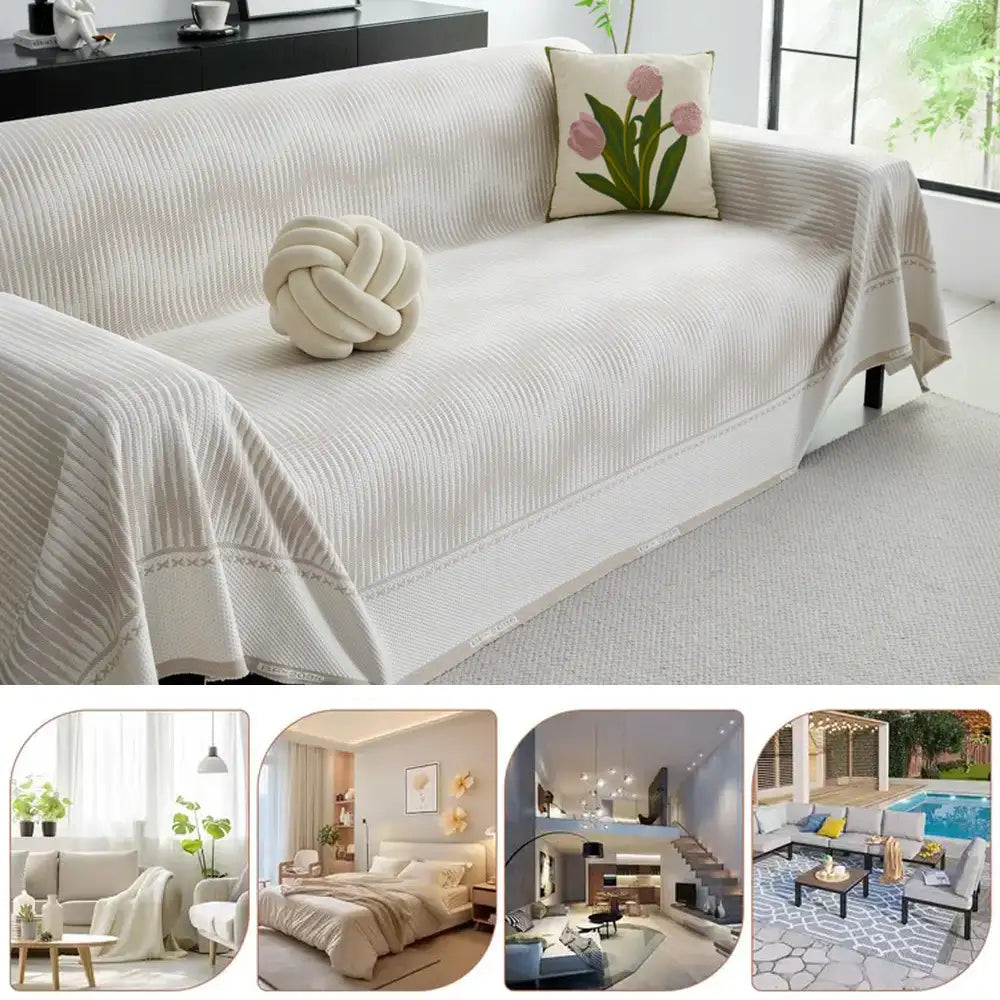 Moderne geometrische kühlende Eiskristall atmungsaktive Sofa-Decke Couchbezug