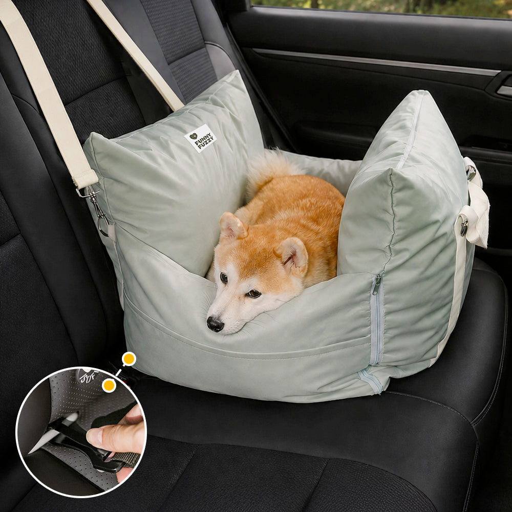 Wasserfestes ISOFIX Hundesitz-Bett – FirstClass
