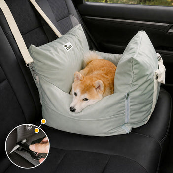 Wasserfestes ISOFIX Hundesitz-Bett – FirstClass