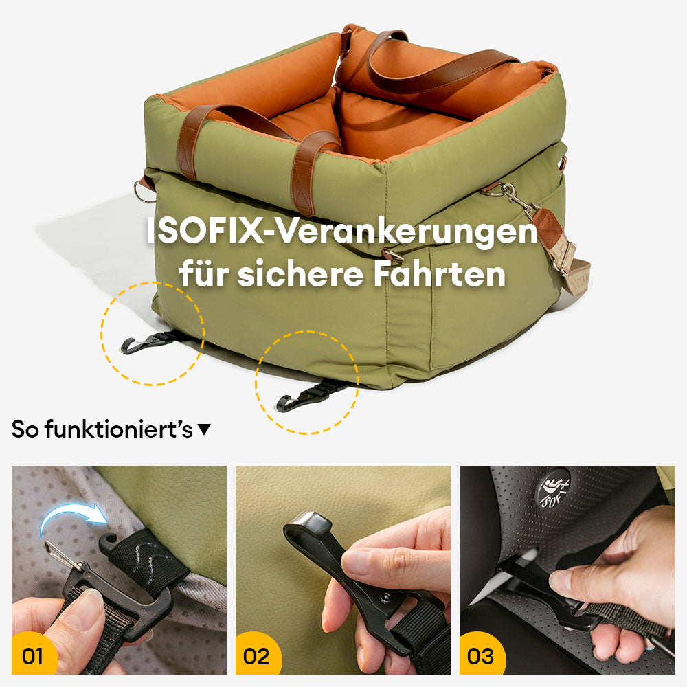 Urban Voyager ISOFIX Hundesitz fürs Auto