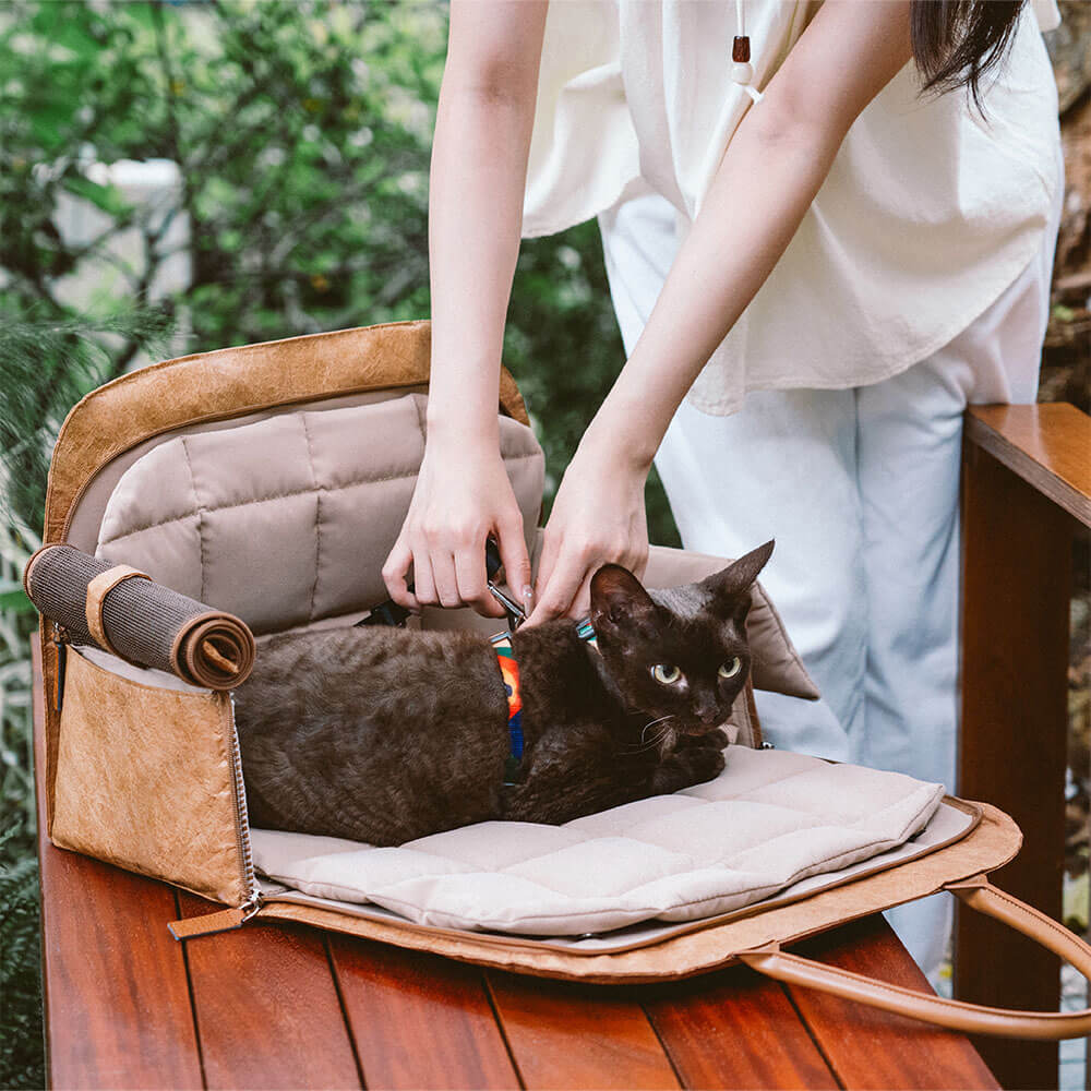 Vogue umweltfreundliche multifunktionale Katzenreisetasche - Stadtentdecker