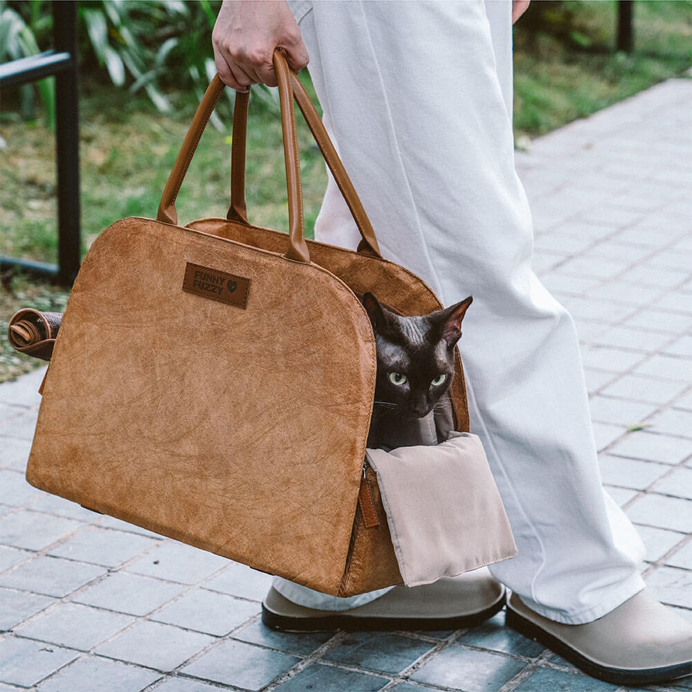 Vogue umweltfreundliche multifunktionale Katzenreisetasche - Stadtentdecker