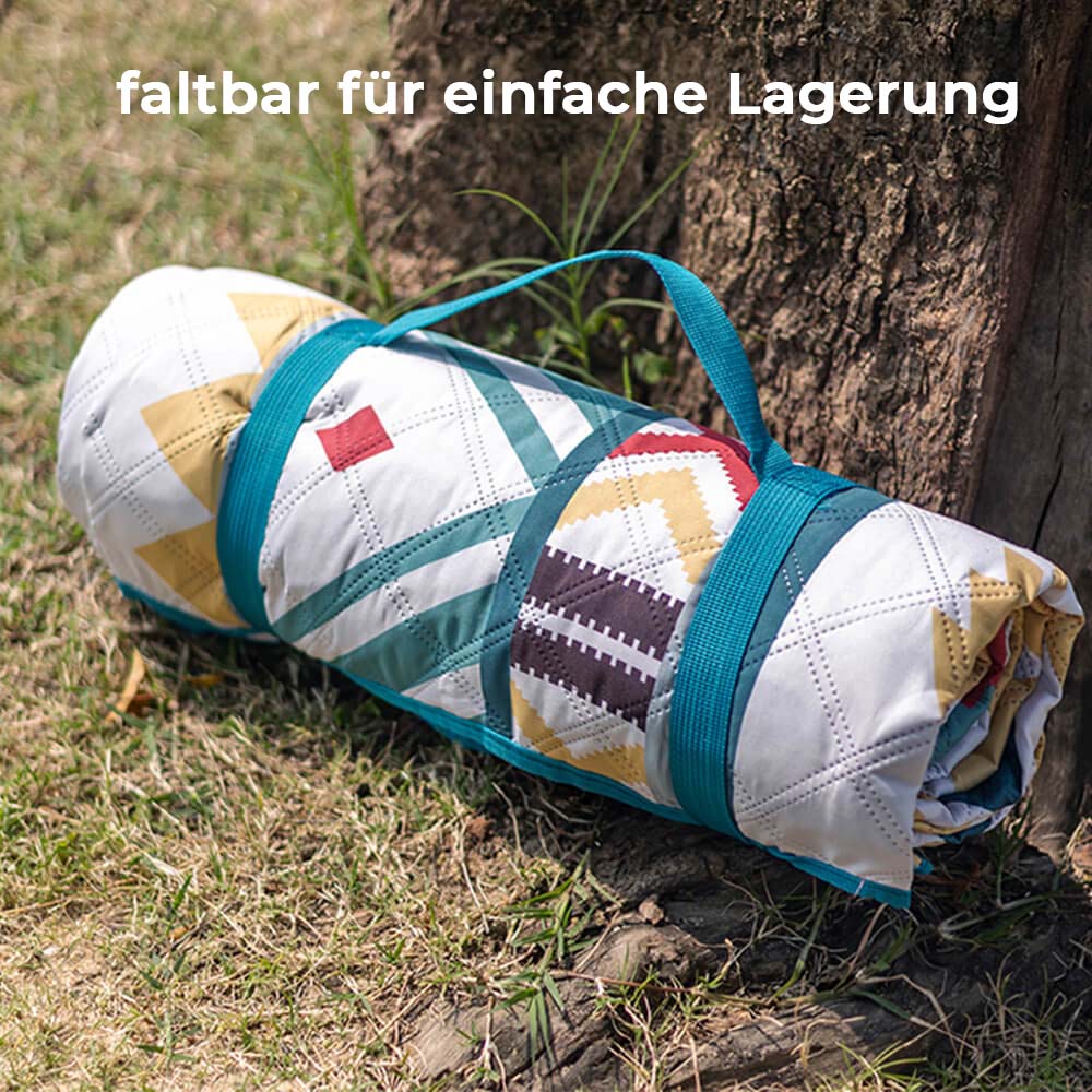 Wasserdicht Faltbar Marokkanische Outdoor-Picknickmatte mit Ultraschall