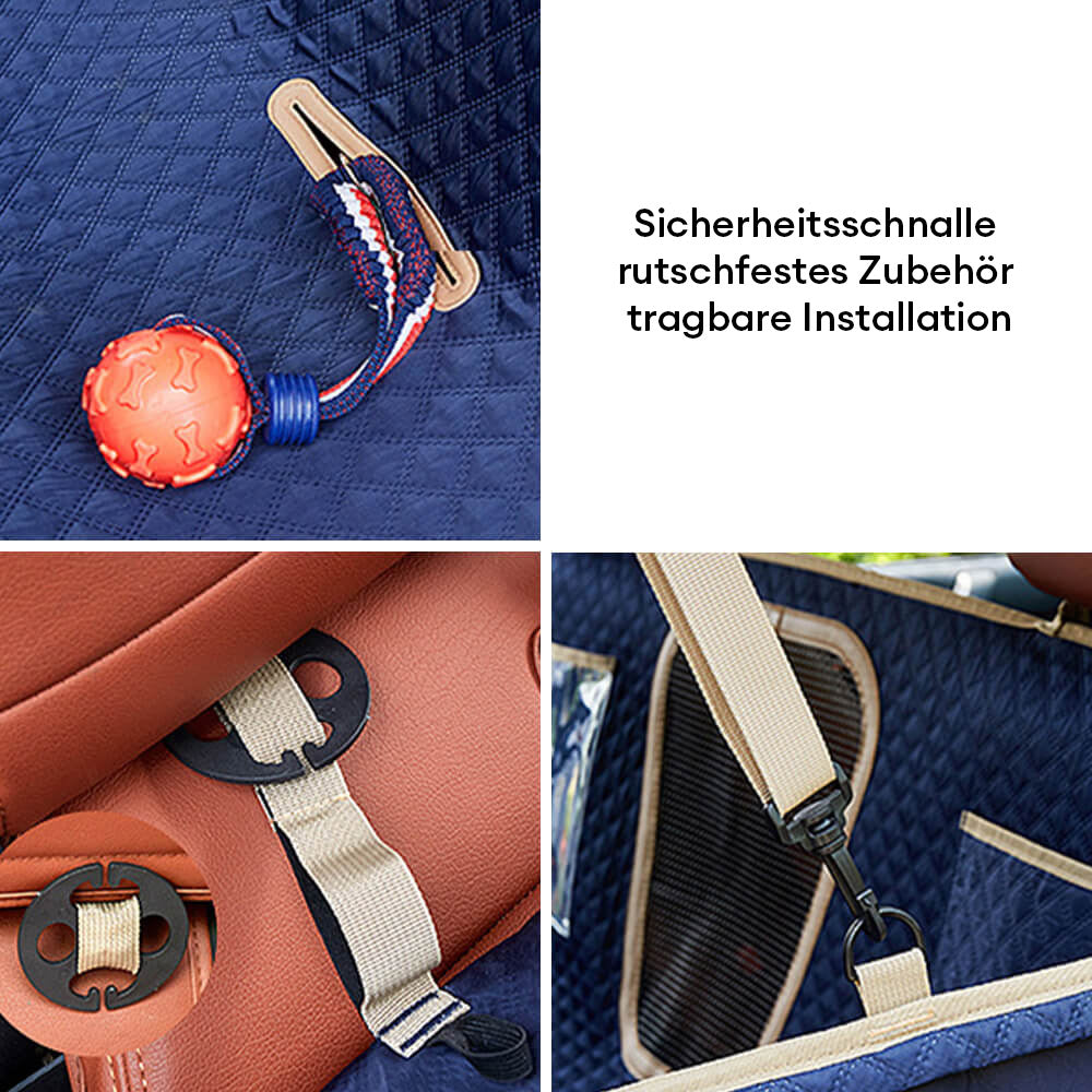 Wasserdichter Schmutzabweisender und Kratzfester Autositzbezug für Hunde