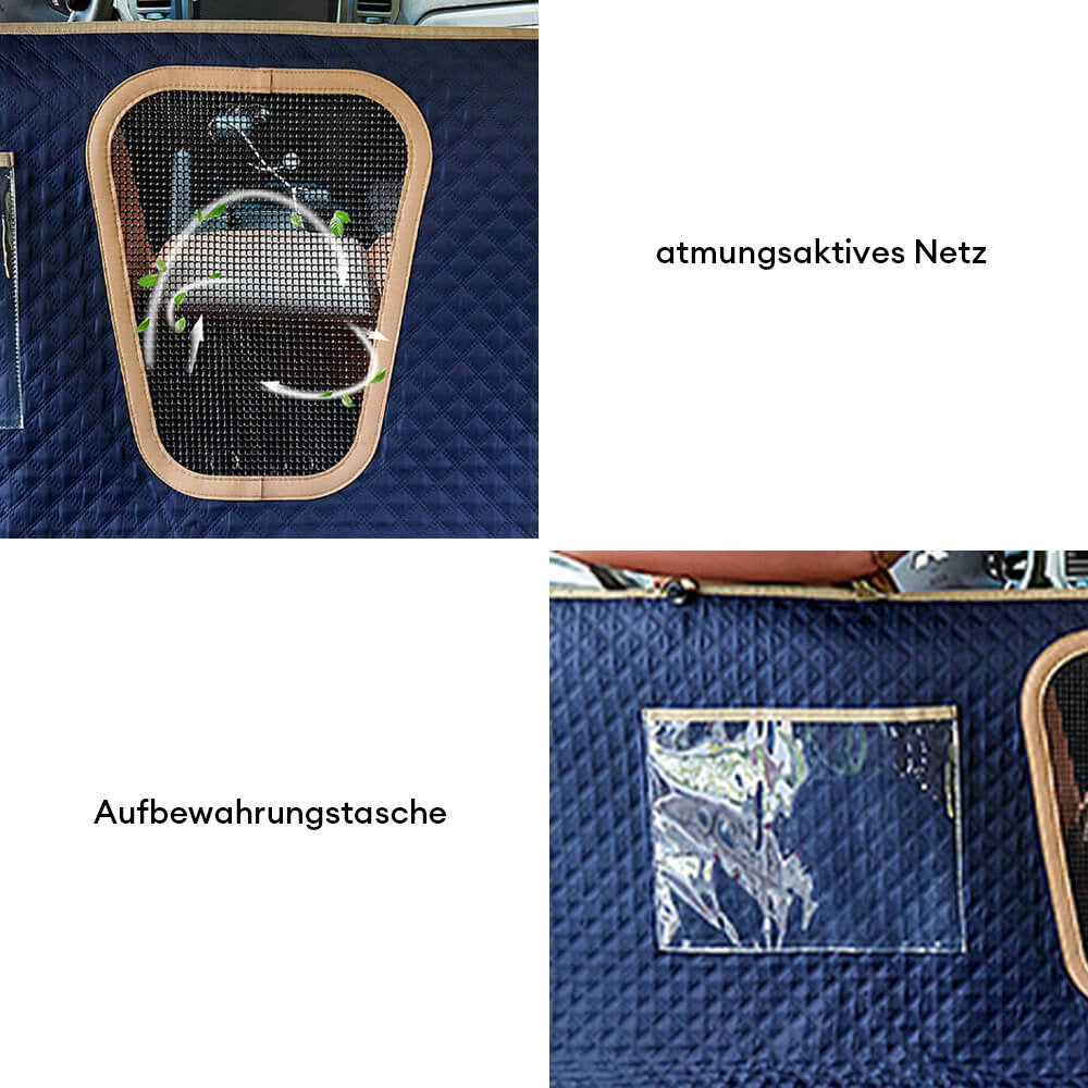 Wasserdichter Schmutzabweisender und Kratzfester Autositzbezug für Hunde