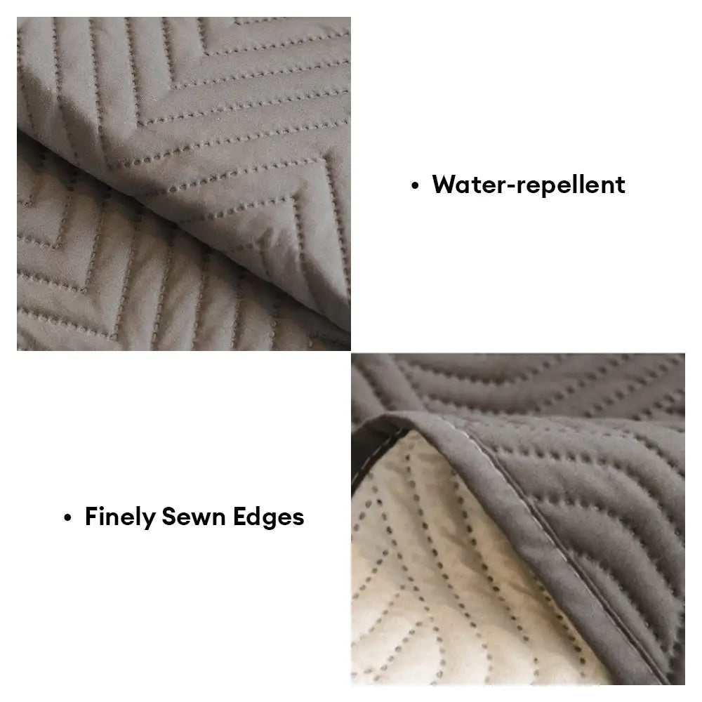 Wasserabweisender Möbelschutz Sesselauflage mit elastischen Gurten - Klassisch W