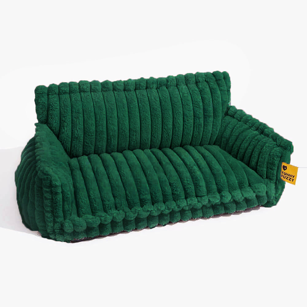Großes waschbares flauschiges orthopädisches weiches Hundekissen für draußen - Snoozy Dream Hundesofa