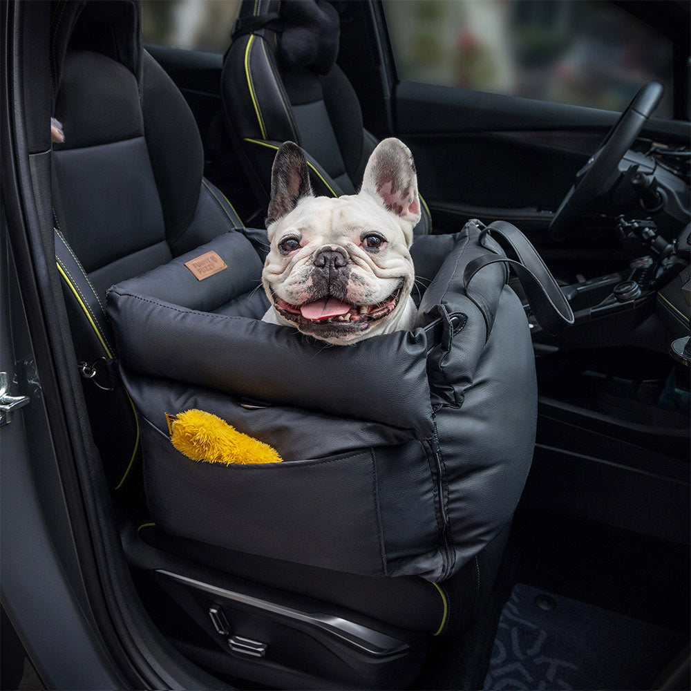 Prächtig Unterwegs Autositz Hundebett aus Kunstleder - Urban Voyager