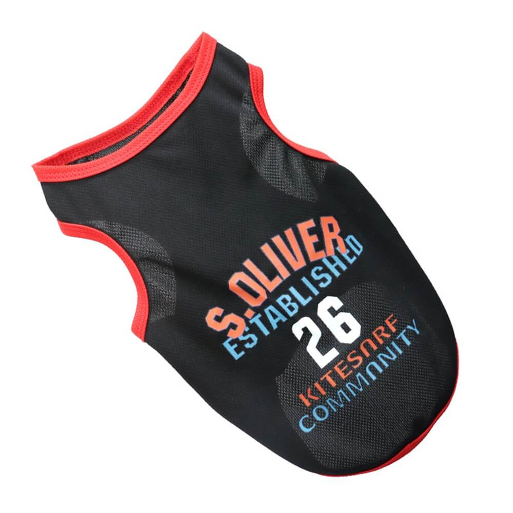 Sportliches Basketballtrikot für Hunde - Sportliche Haustierbekleidung