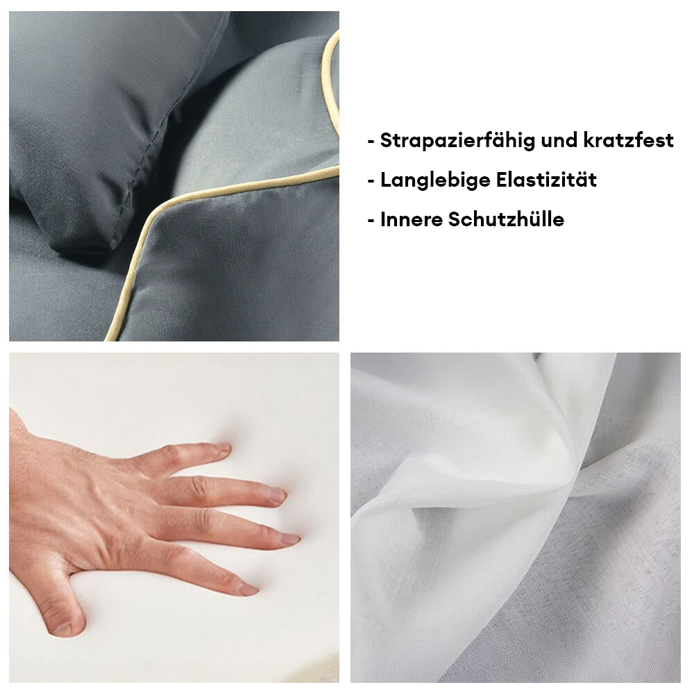 Nordischer Stil wasserdichter kratzfester waschbarer Hundesofa-Bett mit Kissen
