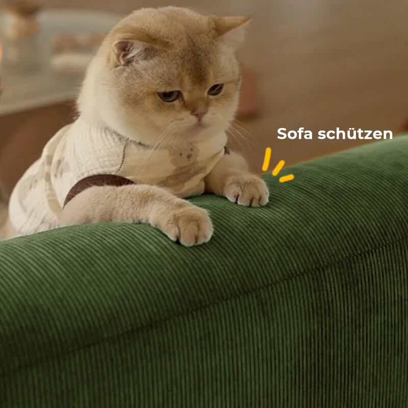 Rutschfester Schicker Couchbezug Sofaschutz aus Cord