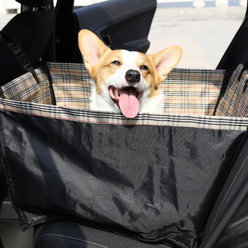 Housse de siège de voiture imperméable et épaisse pour chien