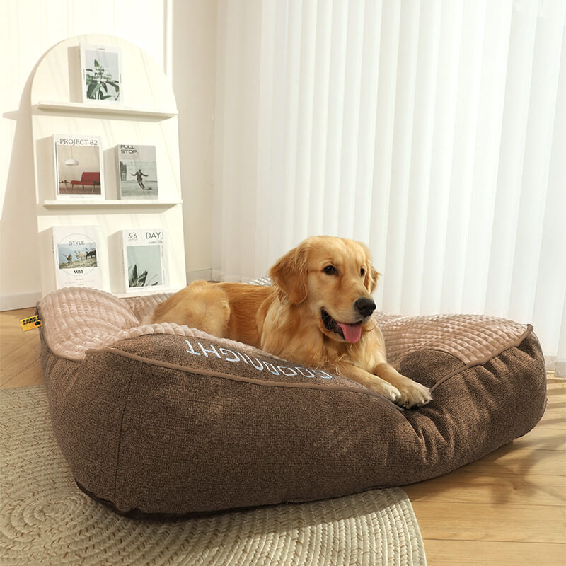 Großes Outdoor-Kratzfestes Rückenprotektions-Hundekissenbett