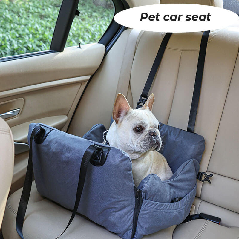 Multifunktionaler, tragbarer Haustiertransporter, Airbag, für reisende Hunde, Autositzbett