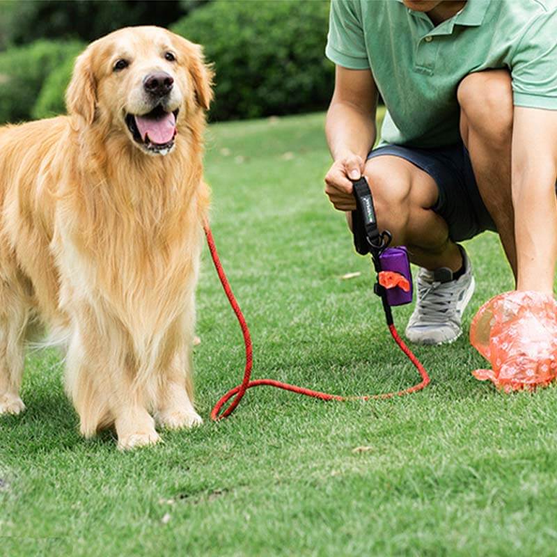 Tragbarer Hundekotbeutelspender aus Oxford-Stoff