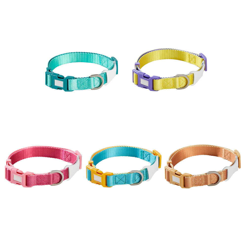 Trendy Color-Block verstellbares ergonomisches Hundegeschirr und Leine