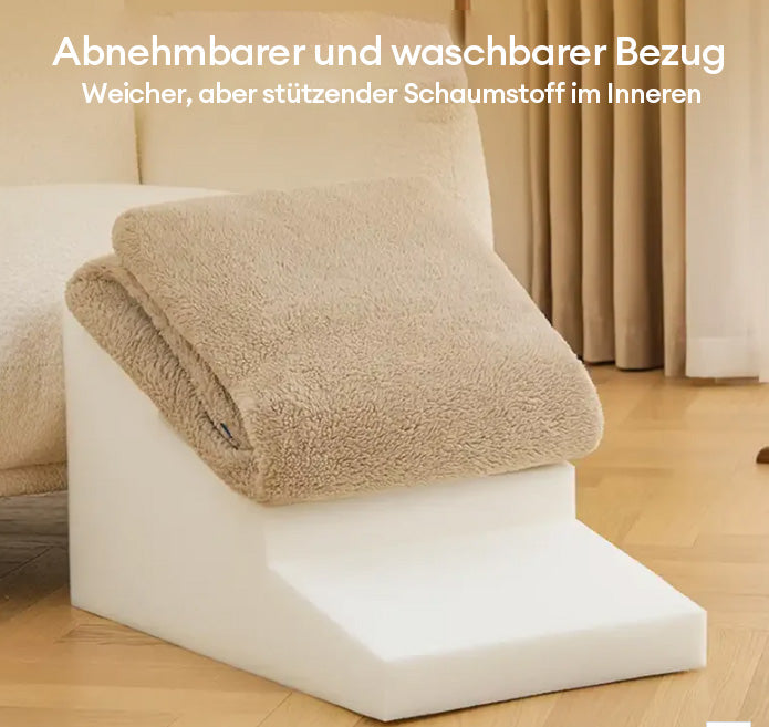 Kletterhilfe für Bett- und Couchzugang – Gelenkschutz mit weichen Hundetreppe